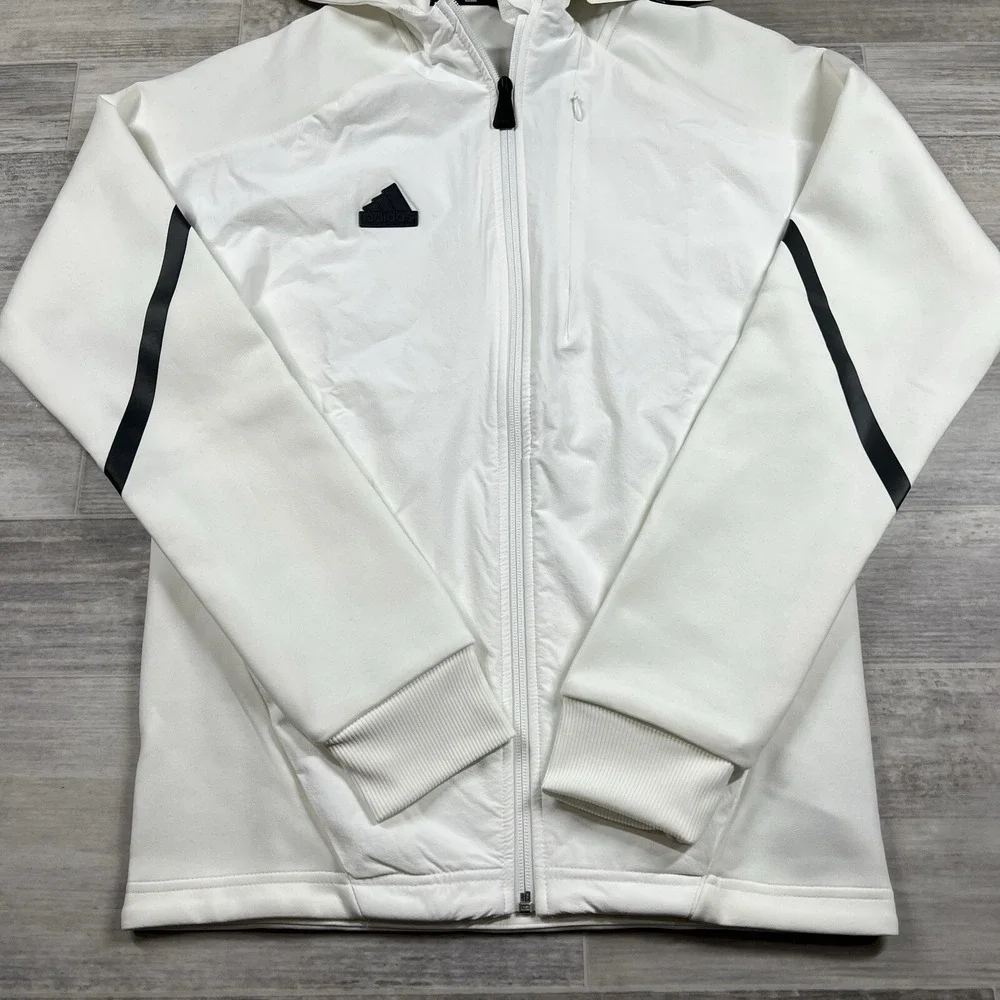 Adidas Men's DESIGNED‎ 4 GAMEDAY PREMIUM FULL-ZIP TRACK JACKET Size XS IC8036